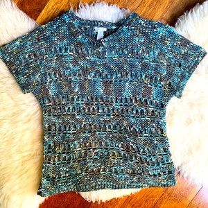 Chico’s fish net top